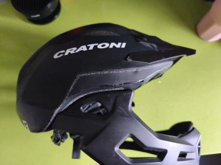 Casco Cratoni C-Maniac L-XL Negro Nuevo