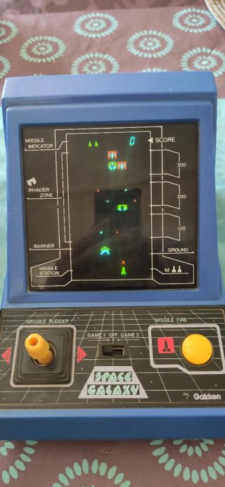 Gakken Space Galaxy Arcade tabletop