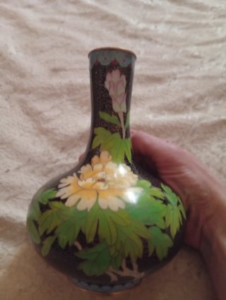 Vaso Cloisonné Fiori