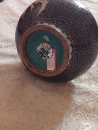 Vaso Cloisonné Fiori