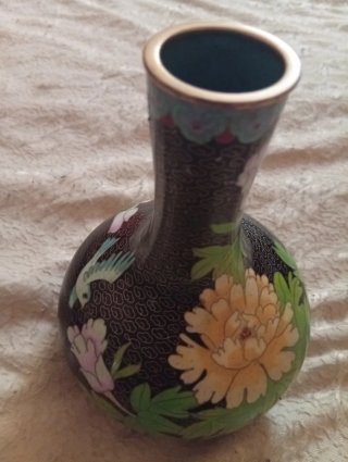Vaso Cloisonné Fiori