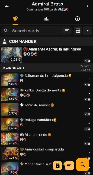 Mazo Commander Magic the Gathering Piratas Admiral
