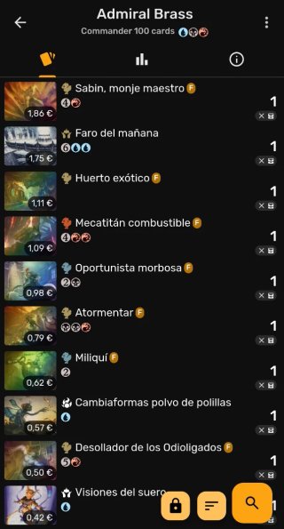 Mazo Commander Magic the Gathering Piratas Admiral