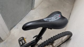 Bicicleta Decathlon Fire Negra