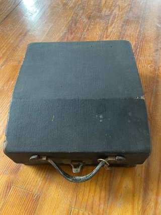 Máquina de escribir Remington con estuche