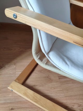 Butaca Ikea Poang Blanca