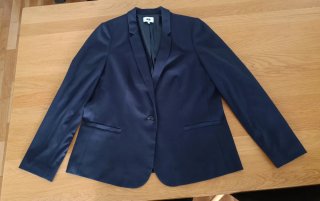 Americana azul elegante