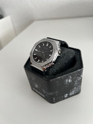 G-Shock Casio Plata y Negro