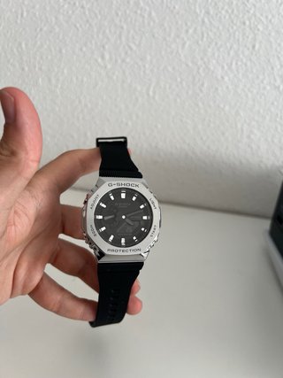 G-Shock Casio Plata y Negro