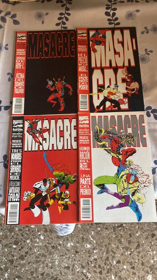 Masacre, persecución en círculo - Deadpool
