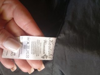 Chaqueta negra con encaje