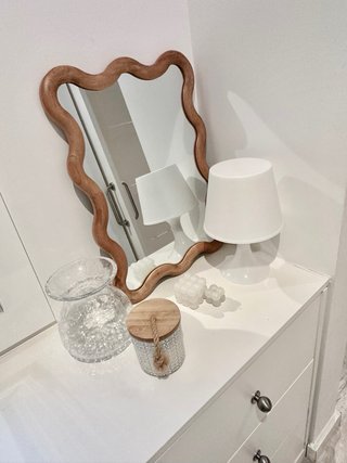 Espejo Rectangular Madera Roble 55x40cm