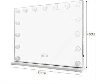 Espejo Tocador Wonduu con Luces LED