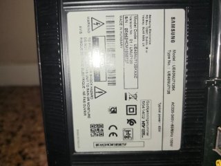 Samsung TV 40 Negro (No funciona)