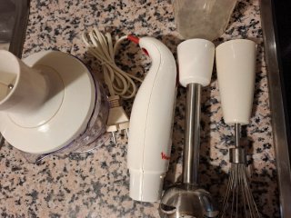 Batidora Moulinex con accesorios
