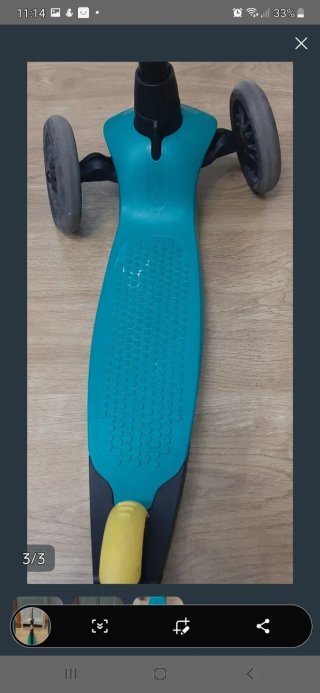 Patinete 3 Ruedas Verde