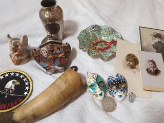 Lote Antigüedades Varias