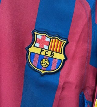Camiseta FC Barcelona Ronaldinho Manga Larga