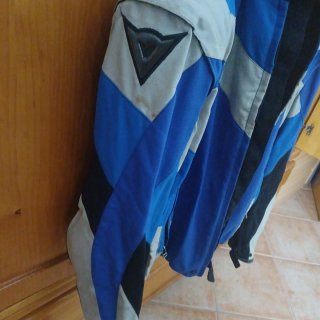 Chaqueta Dainese Moto Sportbike Azul gris