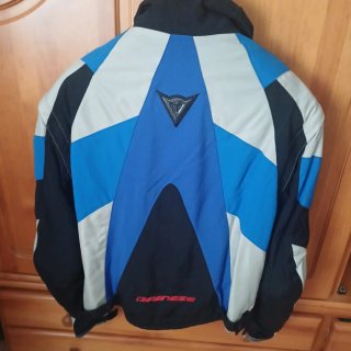 Chaqueta Dainese Moto Sportbike Azul gris