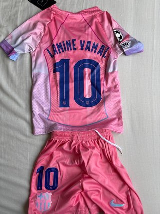 Equipación Barça Nike Rosa