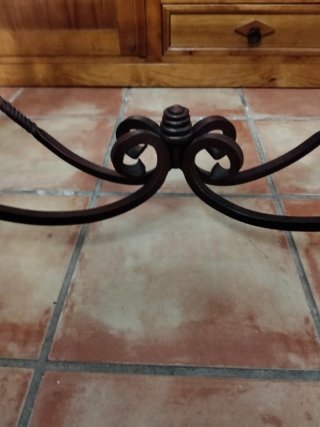 Sillas de madera con asiento de esparto nuevas