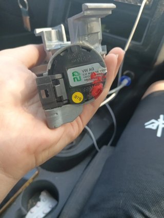Un bombín de arranque de Volkswagen touran 1.6 fsi