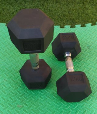 Mancuernas 10kg (Par)