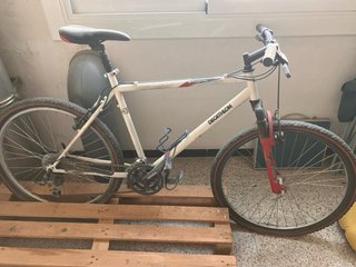 Bicicleta Decathlon Blanca