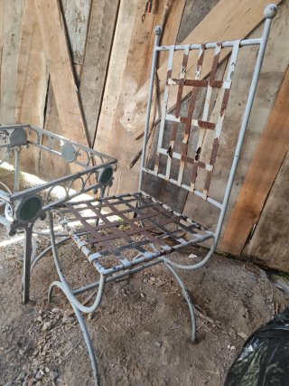 Juego de jardín metal