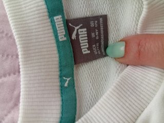 Sudadera Puma sin capucha con mangas estampadas
