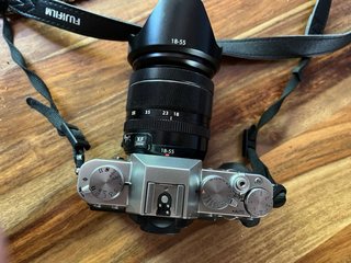Camera Fujifilm X-T30 II Plata y objetivo
