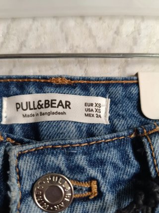 Falda Vaquera Pull&Bear Talla XS