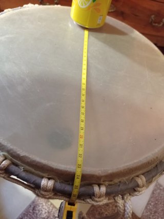 Djembe Profesional Lenke curado.