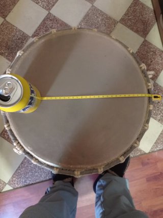 Djembe Profesional Lenke curado.