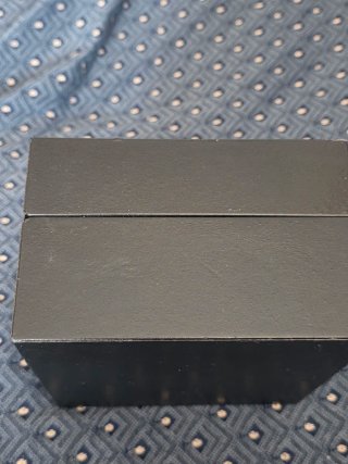 Caja para reloj Bulgari negra