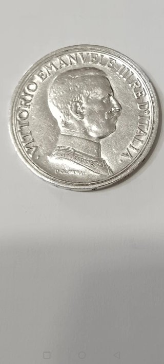 2 Monete Vittorio Emanuele III Re d'Italia