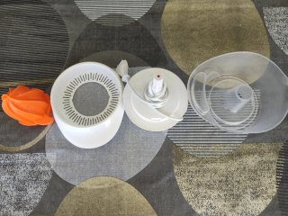 Exprimidor eléctrico naranja