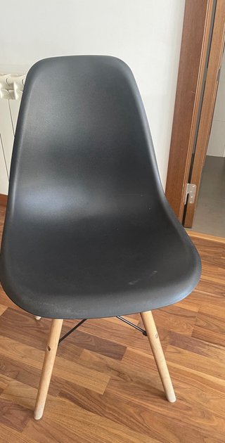 Sillas de comedor negras