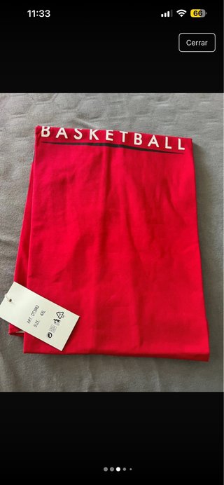Camiseta Bulls Basketball Roja