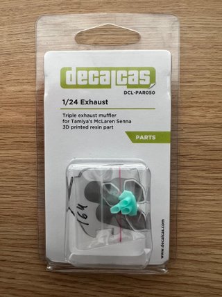 Escape Triple 1/24 McLaren Senna Decalcas