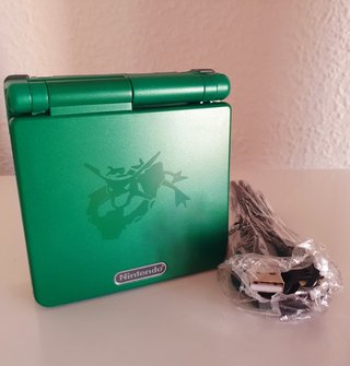 Gameboy Advance SP Rayquaza