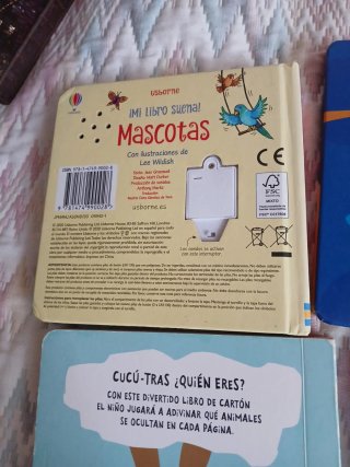 LOTE 5 LIBROS INFANTILES+OTRO LIBRO DE REGALO