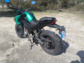 Moto 125cc Sumco Adventure Negra/Verde
