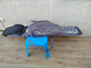 Tabla Snowboard con Fijaciones