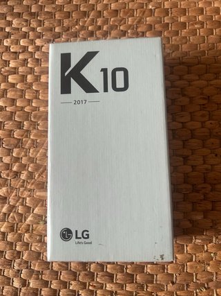 LG K10 Plata - Funciona Perfecto + Cargador
