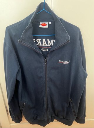 SUDADERA “FUMAREL PÁDEL” AZUL MARINO TALLA XL