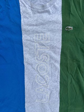 Camiseta Lacoste Color Block