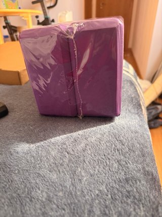 Cubos de yoga morados
