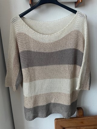 Maglioncino in maglia a righe